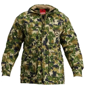 SNIPER Men's Parka Jacket Pixelate